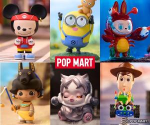 世界で100万個以上販売!SNSでも話題のアートトイのメイカー!【POP　MART(ポップマート)】